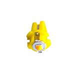 Led bulb 1 smd 3030 super bright, socket T5 B8.3D, yellow color, for dashboard and center console